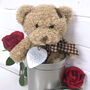 Personalised Valentine Teddy In A Tin, thumbnail 3 of 5