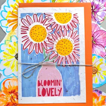 Plantable Blooming Seed Infused Card, 2 of 5