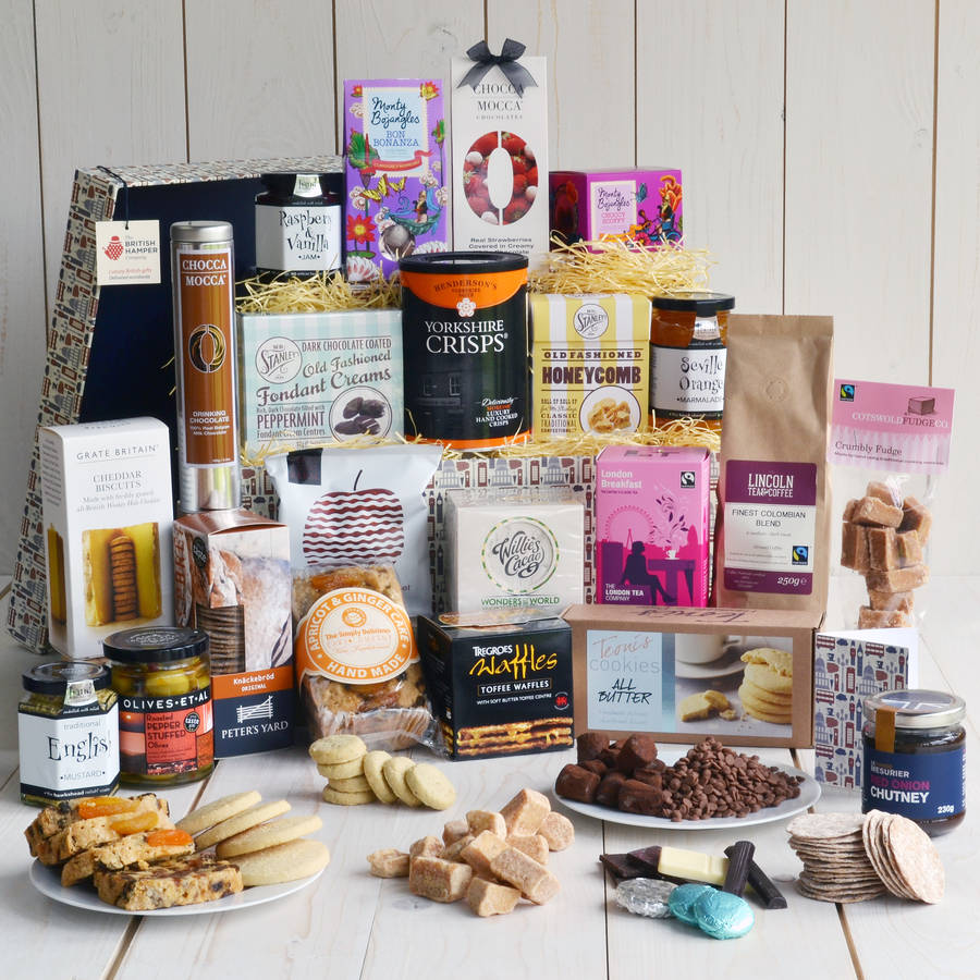 extravagance traditional hamper by the british hamper company ...