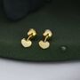 Sterling Silver Tiny Pair Of Heart Screw Back Earrings, thumbnail 8 of 12