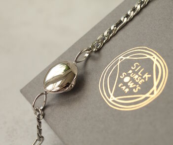 Silver Personalized Locket Bracelet, 5 of 9