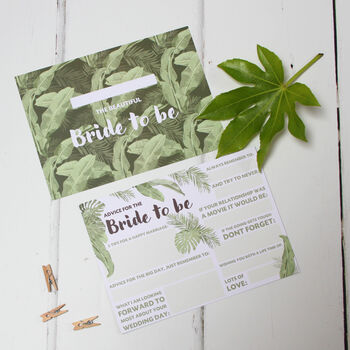 Advice For The Bride Cards: Tropical, 4 of 4