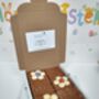 Six Easter Flowers Brownie Letterbox Gift, thumbnail 2 of 12