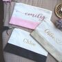 Personalised Cosmetic/Travel Pouch Gift, Name Pouch, thumbnail 5 of 7