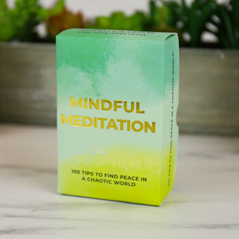 Mindful Meditation Lifestyle Cards, 3 of 4
