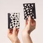 Colour Block Patterned Leather Card Holder, thumbnail 1 of 11