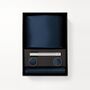 Tie Cufflink Wedding Gift Box For Groom Groomsmen Best Man With Clip Pocket Square, thumbnail 1 of 7