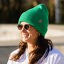 Super Soft Recycled Beanie Hat, thumbnail 3 of 12