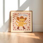 Yeehaw Western Print, Cowboy Cat, Nursery Print, thumbnail 1 of 10