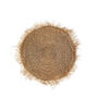 Round Seagrass Rug With Fringes, thumbnail 2 of 2
