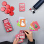 Personalised Festive Snap Playing Cards In A Tin, thumbnail 2 of 6
