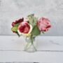 Artificial Garden Rose Celebration Bouquet, thumbnail 1 of 6