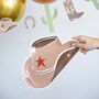 Howdy Cowboy Hat Shaped Party Plates X Eight, thumbnail 1 of 3