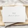 Thank You For Being My.. Wedding Card, thumbnail 3 of 4
