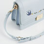 Blue Bird Embroidered Foldover Bag, thumbnail 9 of 9
