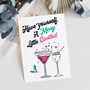 Merry Little Cocktail Christmas Card, thumbnail 3 of 4