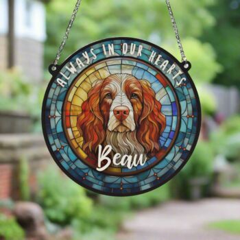 Cocker Spaniel Memorial Suncatcher, 8 of 8