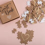 Wedding Guest Book Heart Puzzle, thumbnail 1 of 2