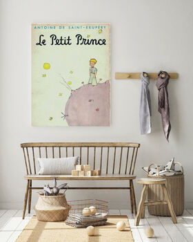 The Little Prince Book Cover Nursery Art Print, 3 of 3