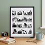 Personalised Favourite Travels Destination Print, thumbnail 5 of 12