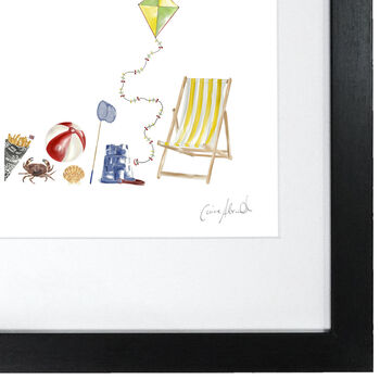 British Seaside Illustrated Art Print, 3 of 3