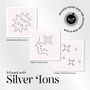 Silver Cloud Pink Satin Pillowcase With Silver Ions, thumbnail 4 of 5