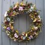Spring Summer Wildflower Meadow Wreath, thumbnail 1 of 5
