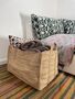 Extra Large Braided Jute Log Or Storage Basket, thumbnail 1 of 5
