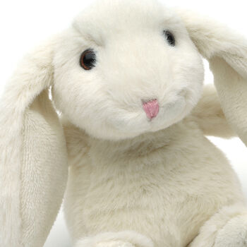 Mini Cream Bunny Plush Soft Toy, From Birth, Gift Boxed, 4 of 6