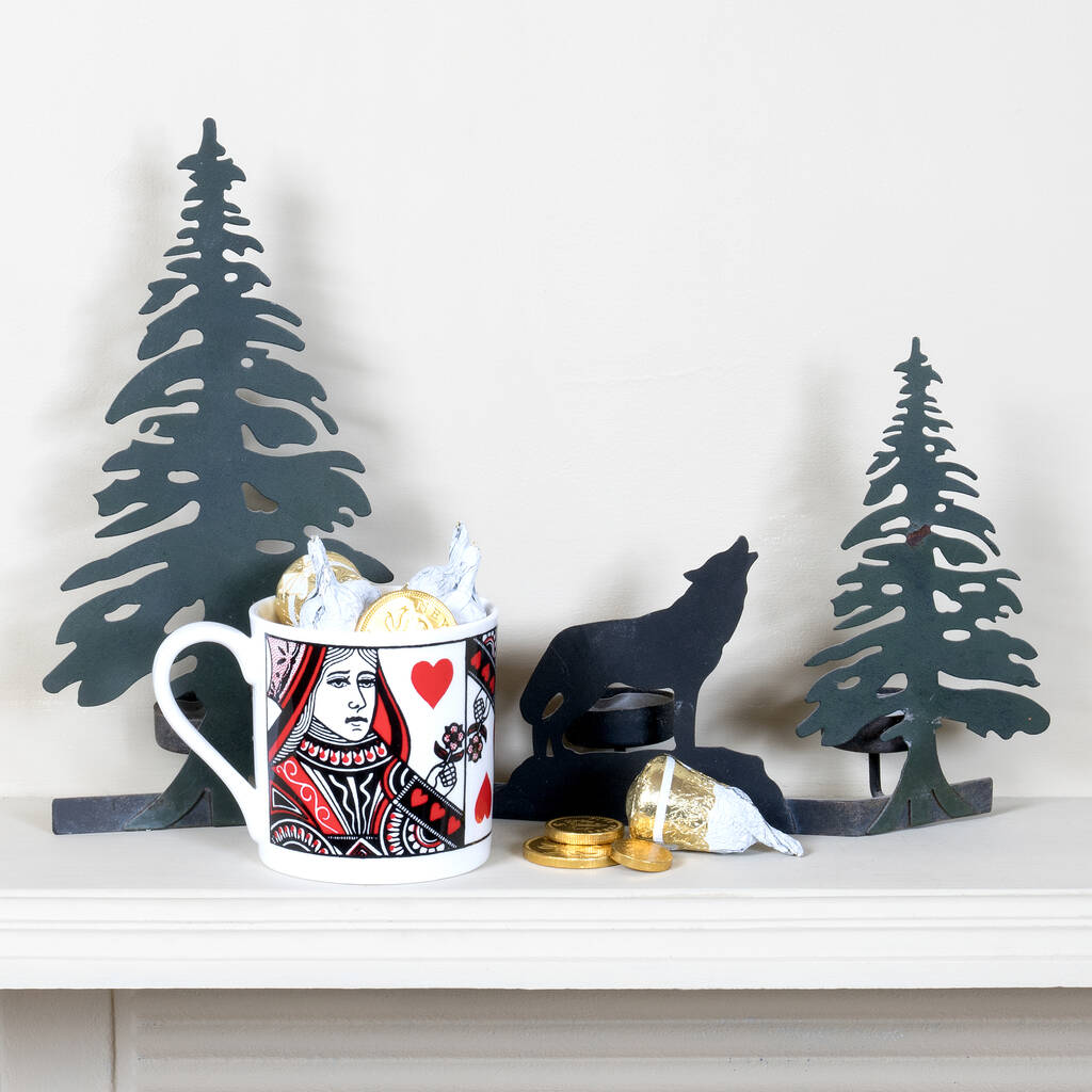 Christmas Queen Of Hearts Mug With Milk Chocolates, 1 of 8