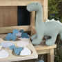Egg And Dinosaur Shapes Wooden Puzzle, thumbnail 3 of 3