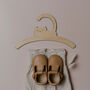 Personalised Childrens Coat Hanger With Cat Design, thumbnail 1 of 7