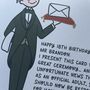 Funny Personalised 18th Birthday Card For Boys, thumbnail 4 of 6