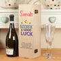 Personalised Good Luck Hinged Bottle Box, thumbnail 1 of 2