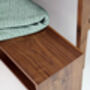 Handmade Solid Wooden Shoe Storage Bench, thumbnail 6 of 11