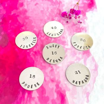 21st Birthday Milestone Pocket Token Keepsake, 6 of 7