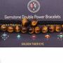 Tigers Eye Power Bracelet Set, thumbnail 2 of 2