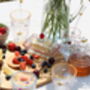 Hand Painted Glass Butter Dish – Cherry Or Lemon Design, thumbnail 9 of 10