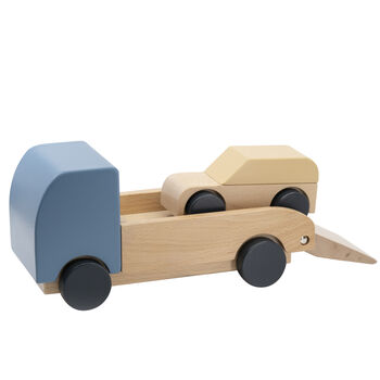Wooden Transporter With Car, 2 of 2