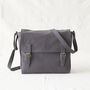 Fair Trade Unisex Canvas Satchel Vegan 100% Cotton, thumbnail 10 of 12