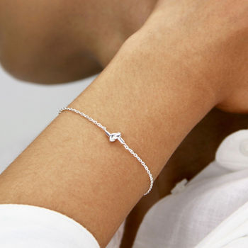 Personalised Petite Knot Delicate Bracelet, 4 of 11
