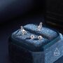 Tiny Pigeon Bird Stud Earrings, thumbnail 3 of 11