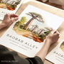 Madagascar Travel Print Of Baobab Alley, thumbnail 1 of 7