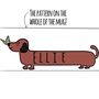 Personalised Sausage Dog Mug, thumbnail 2 of 2