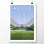 Aviva Stadium Ireland Rugby Poster, thumbnail 2 of 7