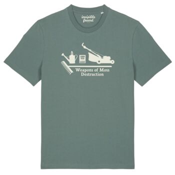 Weapons Of Moss Destruction T Shirt For Garden Lovers, 2 of 3