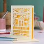 Personalised Papercut Happy New Home Card, thumbnail 4 of 6
