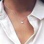 Kathia Sterling Silver Opal Necklace, thumbnail 4 of 8