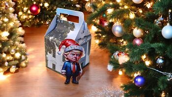 Trump Christmas Tree Hanging Decoration, 2 of 12