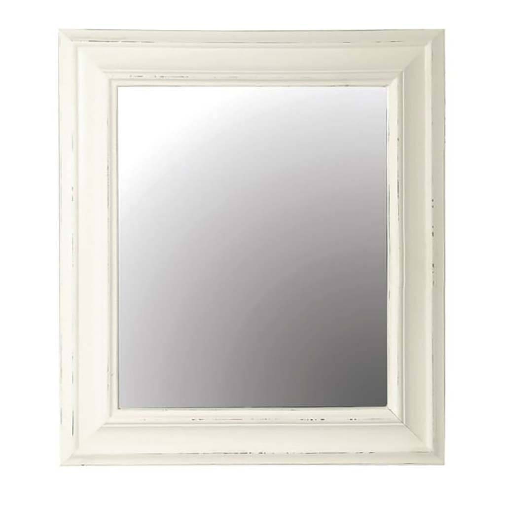 Antique White Nautical Wall Mirror By Dibor